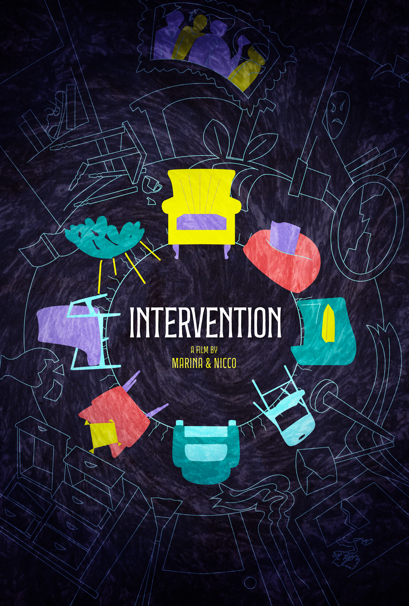 Intervention poster - dark